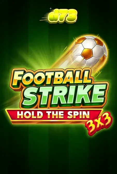 Tampilan visual slot 3x3 Football Strike dengan tema stadion sepak bola yang meriah